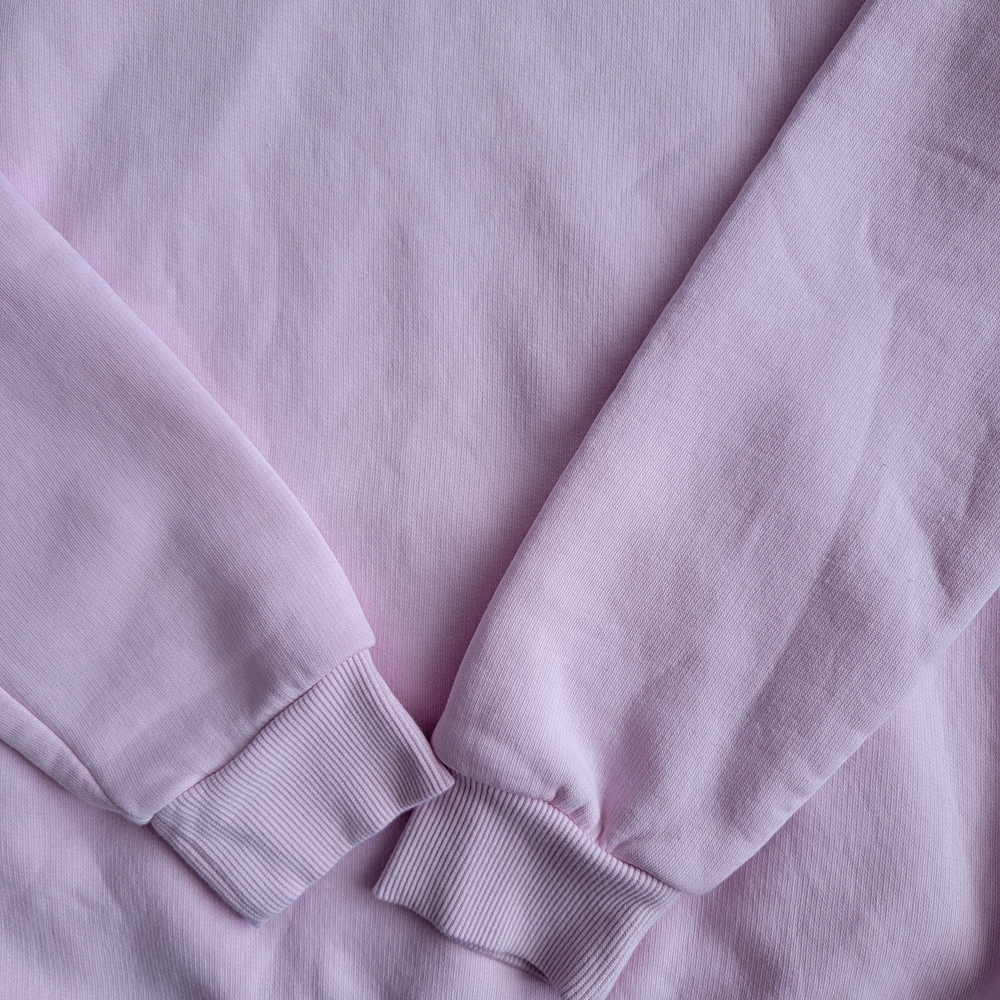 Adidas Light Pink Hoodie with White Logo - Picture 6 of 8
